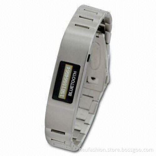 Bluetooth Bracelet with Caller ID Can be Applicable for Every Brand Bluetooth Mobile